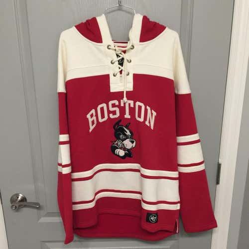 47 Brand Boston Terriers Jack Eichel Jersey Hoody