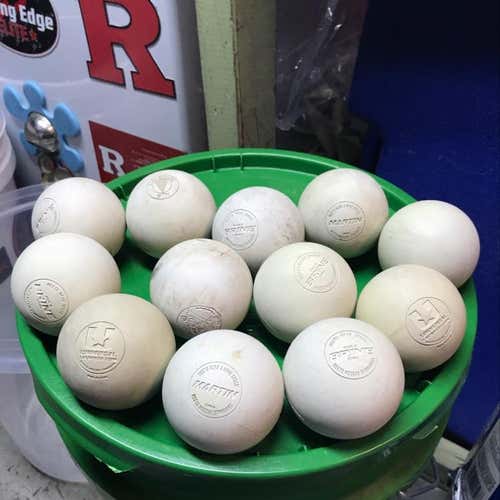 12 Used Condition Balls, Some Smooth Still Good For Practice