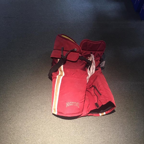 Warrior Pro Stock Denver Pioneers Hockey Pants Senior Medium