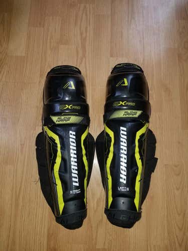 Warrior Alpha QX PRO Shin Guards Pads Senior 15"