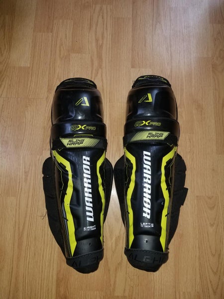 Warrior Alpha QX PRO Shin Guards Pads Senior 15"