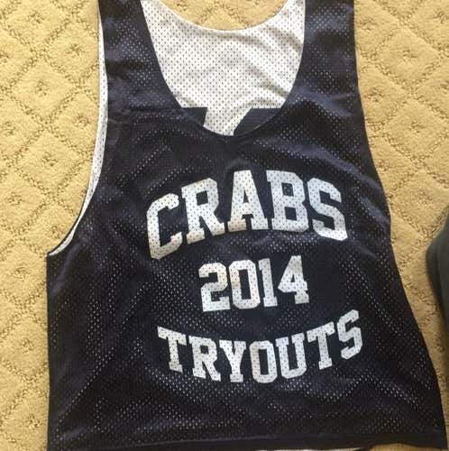 Crabs Lacrosse Tryout Pinny