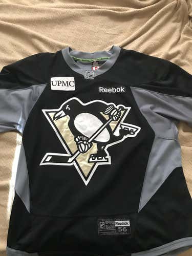 Pittsburgh Penguins Reebok Practice Jersey size 56
