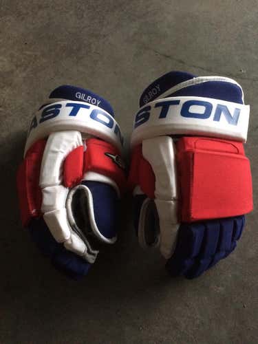 Pro Stock NHL Easton Hockey Gloves shot blockers