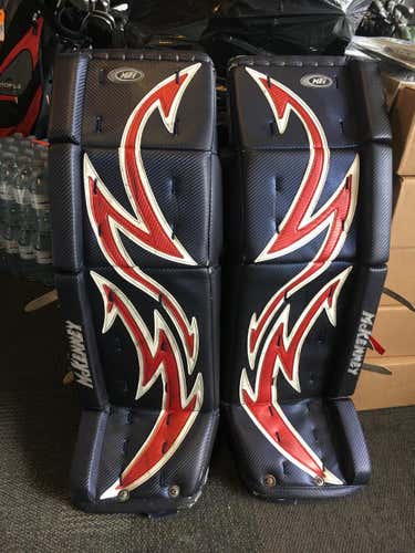 Mckenny Goalie Leg Pads Senior 35” like new