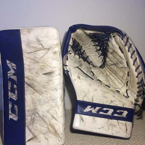 CCM Retro Flex Glove and Blocker (Intermediate)