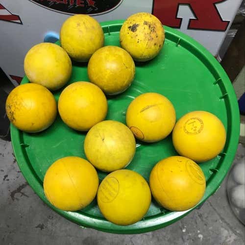 12 Horrible Condition Yellow Balls