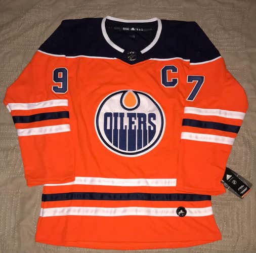 Connor McDavid Edmonton Oilers Adidas Jersey