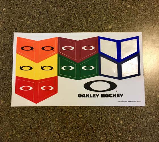 Oakley Visor Stickers