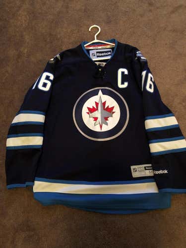 Winnipeg Jets Andrew Ladd Reebok Jersey Mens Medium