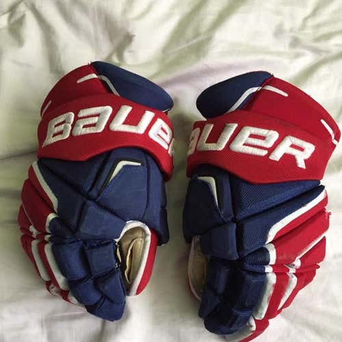 Bauer Apx2 Size 14 Game Worn Good Condition $60