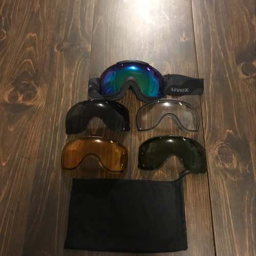 Uvex Downhill 2000 + 4 Spare Lenses
