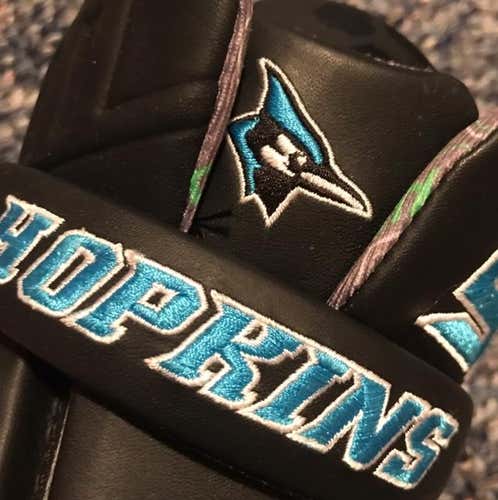 Unworn 2015 Johns Hopkins Team Gloves
