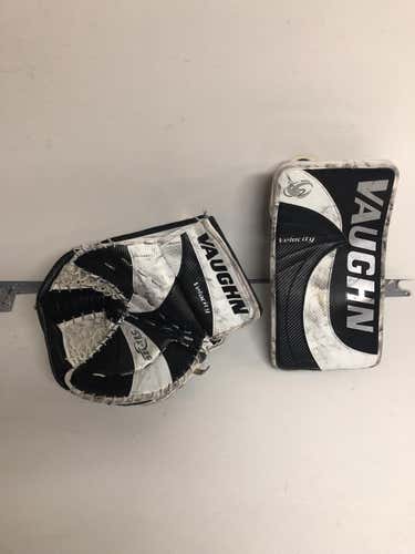 Vaughn Goalie Glove & Blocker Full Right Senior