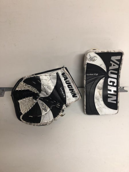 Vaughn Goalie Glove & Blocker Full Right Senior
