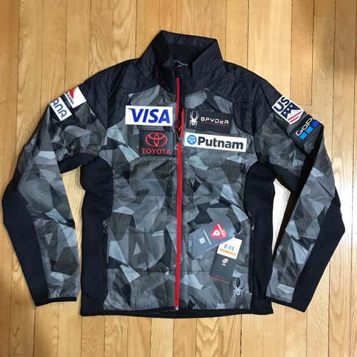 NEW 2018 US SKI TEAM Spyder Men's M Insulator Jacket USST ISSUE / OLYMPICS
