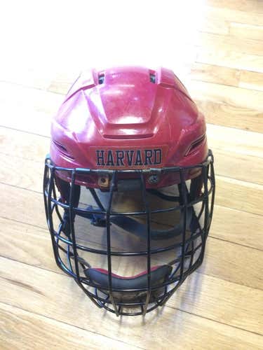 Harvard Hockey Small Pro Stock Bauer IMS 11.0 Helmet