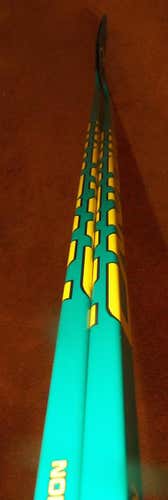 2 New Canadian Irish One piece senior left hand sticks, 85 flex,