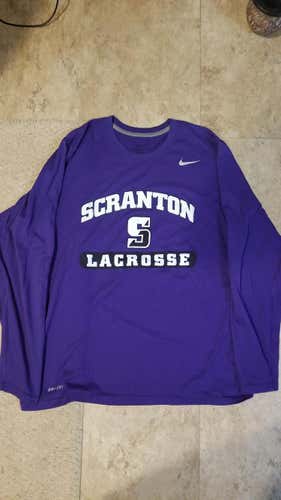 Nike Dry Fit university of Scranton Long Sleeve