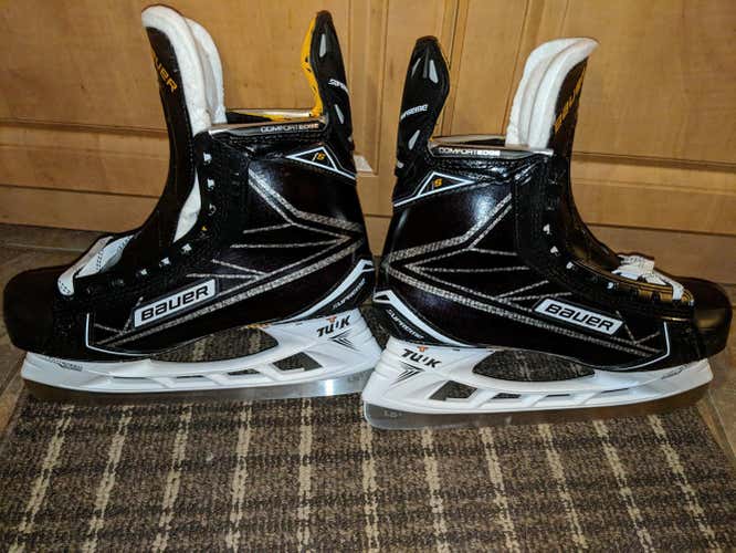 New Bauer Supreme 1S Pro Stock Skates Senior Size 9.0 D