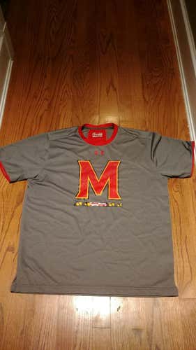 Maryland Under Armour sideline tee