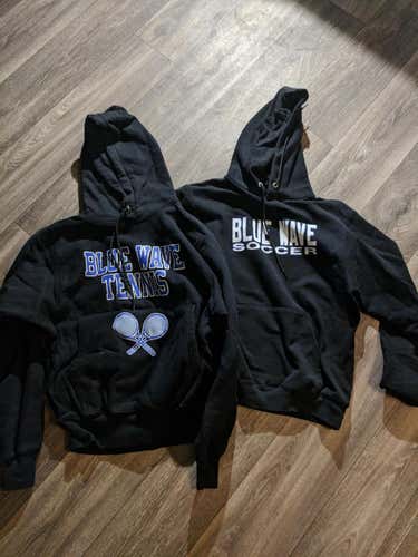 Black champion hoodies