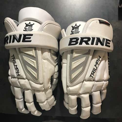 All White Brine Triumph Gloves