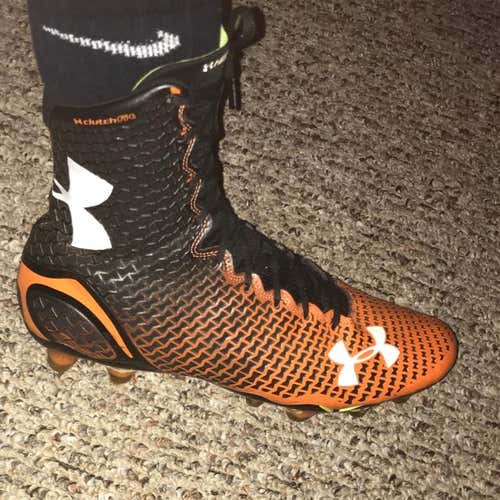 LN Under Armour Highlight Cleats (Orange/Black)