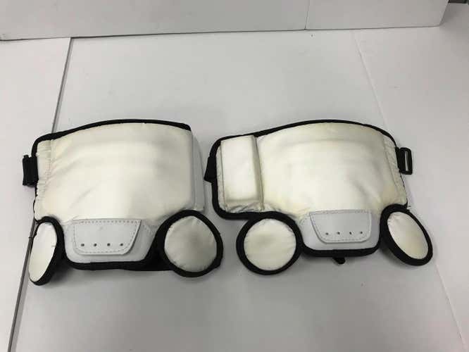 white Thigh Guards