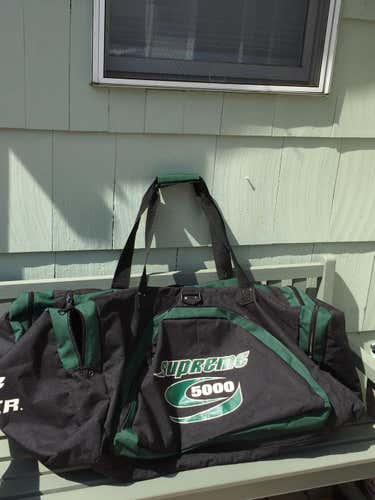 Bauer Supreme 5000 Green/Black Hockey Bag