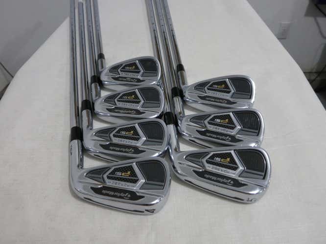 TaylorMade PSi Tour Iron Set - 4-PW - KBS Extra Stiff X Flex Steel +0.75" Long