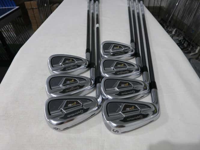 TaylorMade PSi Iron Set - 5-PW, AW - Kuro Kage 90i Stiff Flex Graphite - LH