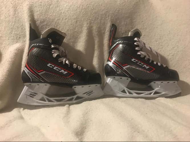 CCM JETSPEED FT350 ICE HOCKEY SKATES SENIOR SIZE 7.5D