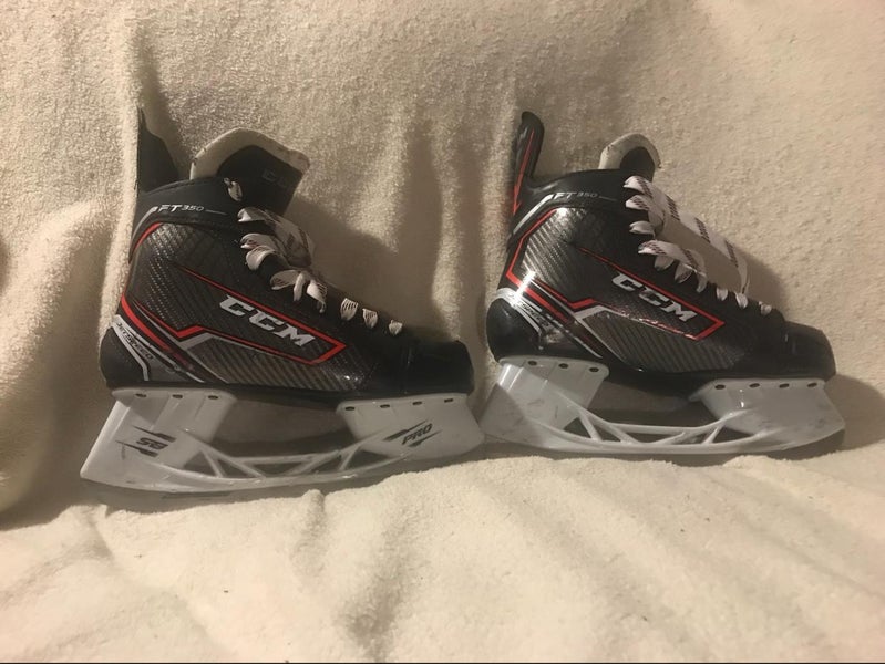 CCM JETSPEED FT350 ICE HOCKEY SKATES SENIOR SIZE 7.5D