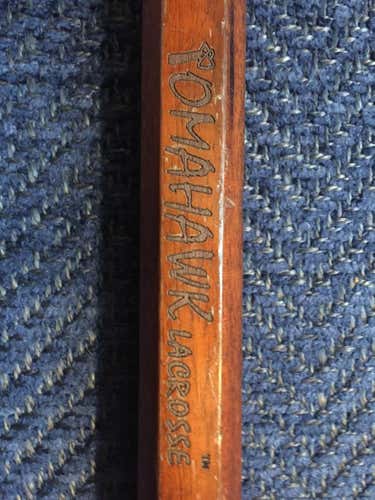 Wooden Tiger-wood Tomahawk lacrosse shaft (30 in.)