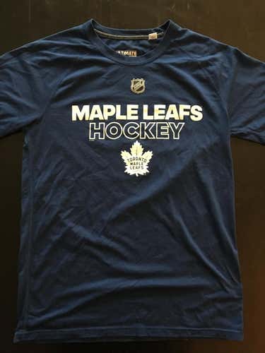 Toronto Maple Leafs Adidas Climalite T-Shirt Short Sleeve Medium