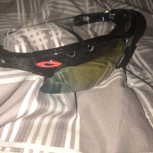 Brand New Oakley’s Black And Red. With Protective Case