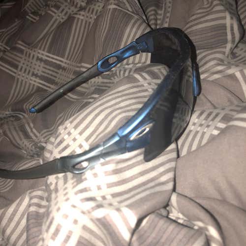 New Shade Blue Oakleys With Protective Case