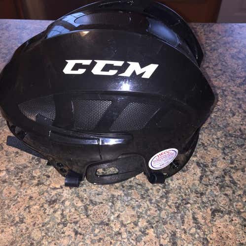 Medium Black CCM Helmet FL40