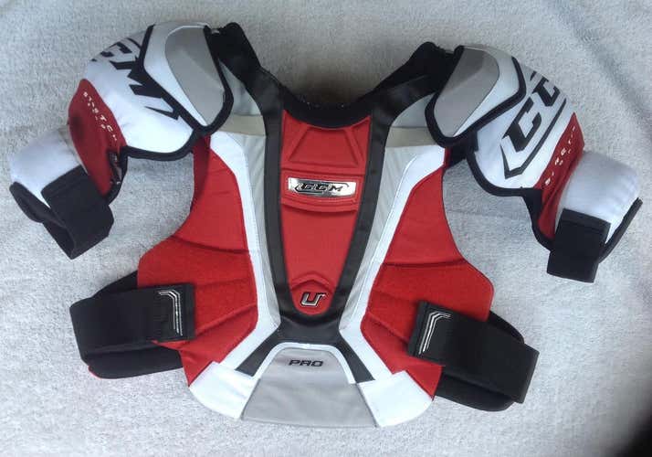 CCM U+ Pro Stock NHL shoulder pads, senior, XL size