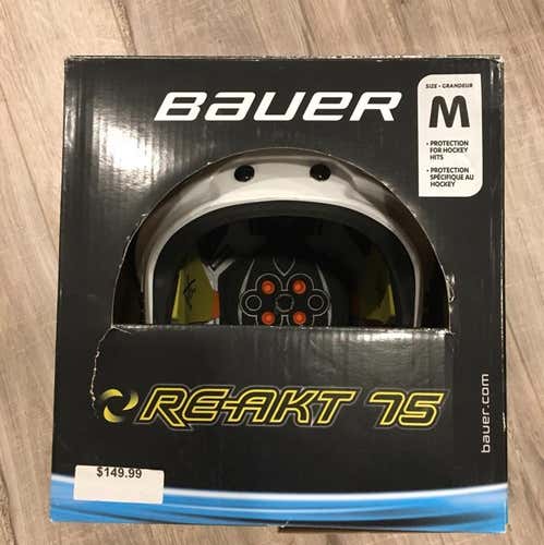 Bauer Re-Akt 75 Helmet Combo Medium
