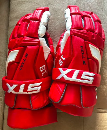 Cornell STX Cell 3 Gloves--Lightly Used