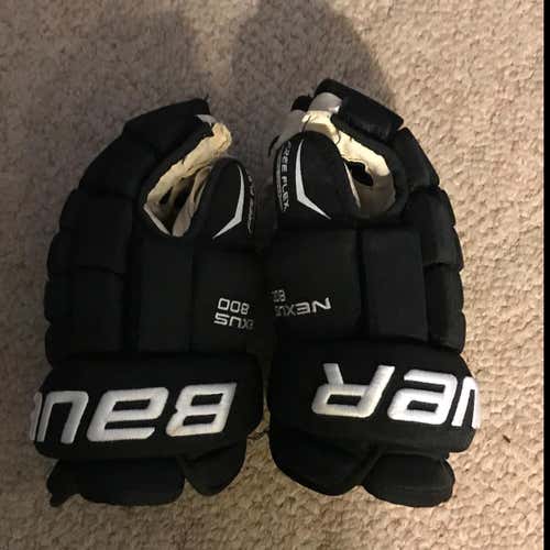 Bauer Nexus 800 4 Roll Gloves Lightly Used