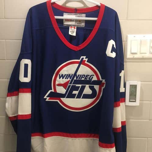 Winnipeg Jets Dale Hawerchuck Jersey Away