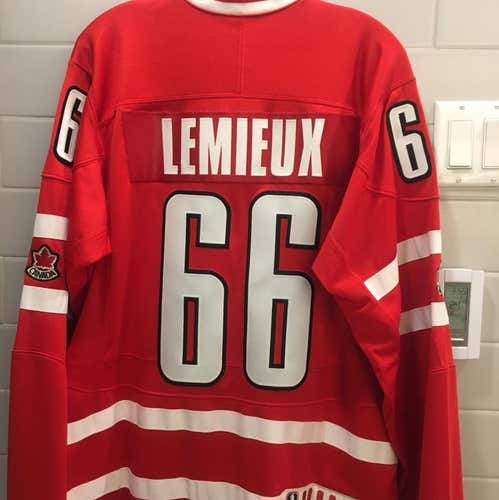Mario Lemieux Hockey Canada Jersey Nagano 1998 Olympics Nike Large