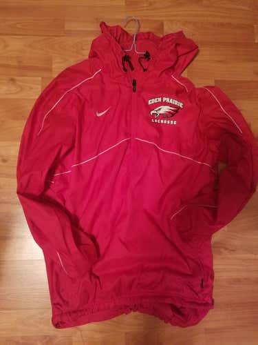 Eagles quarter zip hooded jacket