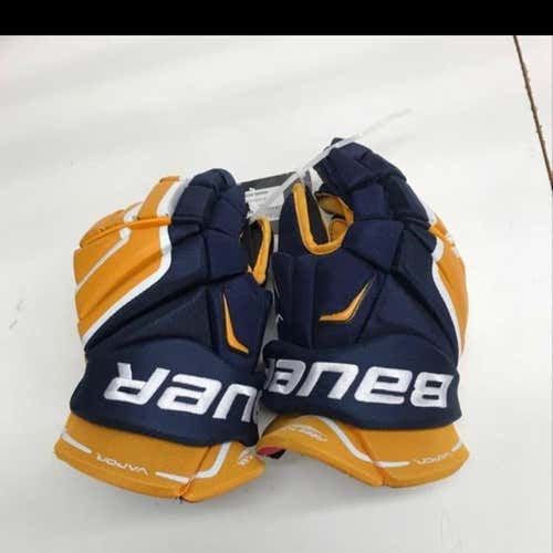 Bauer Vapor X100 Gloves - 15” - Navy and Gold - Brand New