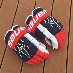 15” Bauer Nexus 1000 Gloves (Navy,Red,White)