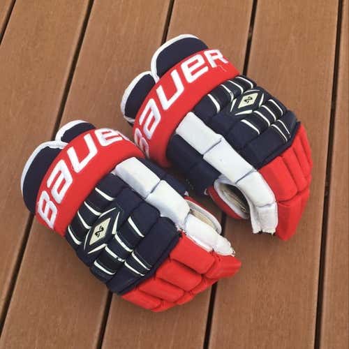 15” Bauer Nexus 1000 Gloves (Navy,Red,White)