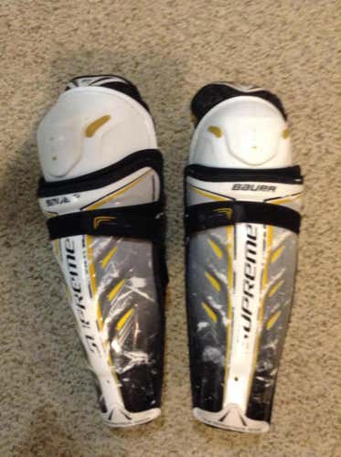 Bauer Supreme TotalOne Shin Pads Junior Size 12